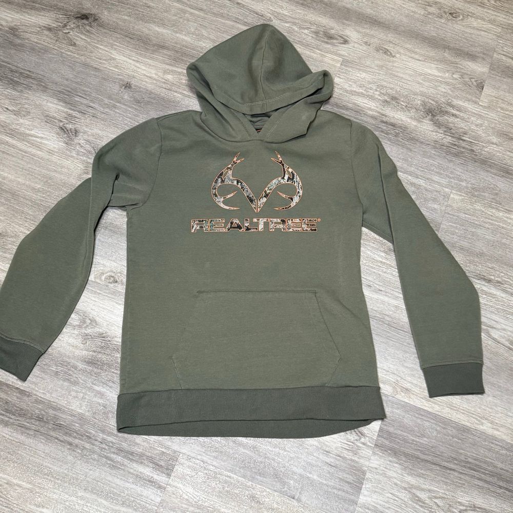 Real Tree camo green XL hoodie youth 18/20